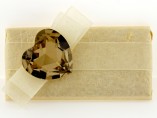 Mirelli Chocolate Wedding Favors, Rhinestone Heart