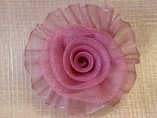 Sheer Mini Ribbon Roses