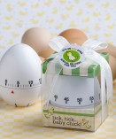 'Egg stra' special baby themed egg timer favors