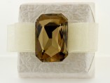 Mirelli Chocolate Wedding Favors, Gold Rhinestone