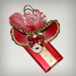 Mirelli Chocolate Party Favors, Venetian Mask