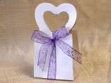 Favor Bags, Heart Shape Handles 
