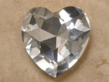 Heart Shape Glass Rhinestone 