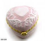 Trinket Box - Pink Heart