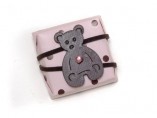 Mirelli Chocolate Baby Shower Favors, Pink Teddy Bear