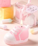 Pink Baby Bootie/Sneaker Design Candle